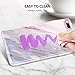 TORRAS Marble iPhone 7 Plus Case/iPhone 8 Plus Case, Slim Glossy Marble Pattern Soft TPU Rubber Gel Phone Case Cover Compatible with iPhone 7 Plus/iPhone 8 Plus- Pink