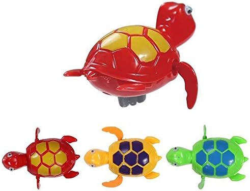 SHOPPING STORY-Baby Bath Pool Swimming Turtle Animal Toys Winding Wind-up Fun For Children LL9