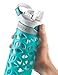 Contigo AUTOSPOUT Ashland Glass Water Bottle w/ Silicone Sleeve - Spout Shield Protects from Germs - BPA Free- Top Rack Dishwasher Safe -Great for Home and Travel - 20 Ounces, Berry (2 Pack)