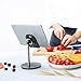 AUKEY Tablet Stand Adjustable Aluminum (Prevents Neck Strain) Cell Phone Holder Stand Compatible with iPhone X / 8, iPad, Samsung, Kindle and Others Smartphones and Tablets Up to 10 Inches