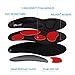 Arch Support Insoles for Plantar Fasciitis Men Women Orthotic Shoe Inserts for Flat Foot High Arch Running Heel Pain Lower Back Pain Relief Black Lthumb 3