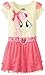My Little Pony Little Girls White Costume Dress, Yellow/Pink, 4T