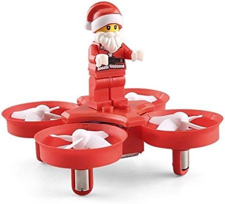 JJRC H67 Flying Santa Claus 6-axis Gyro 360degree Roll RC Quadcopter RTF 2.4GHz for Christmas gifts Xmas gifts for Kids Gift Red