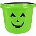 Amscan Plastic Pumpkin Bucket - Green 6