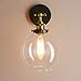 Permo Wall Sconce Vintage Industrial 1-Light Rustic Wall Mount Light Fixture with 7.9