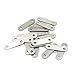 Pxyelec 2.2 inch 2 Holes Stainless Steel Flat Mending Repair Plate Bracket Connector, Flat Straight Brace Fixing Repair Plated Joint Bracket Pack of 20