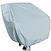 Leader Accessories Superior Fabric Grey Helmsman Fishing Chair Cover Boat Seat Cover