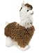 Standing Alpaca Fur Alpaca Adult Figure - Multi Colored 12 Inch (Multi)