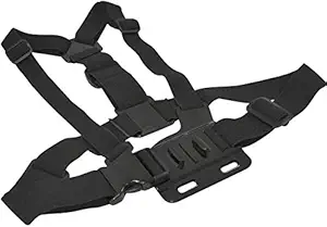 JJ PRIME Adjustable Chest Body Strap Harness Mount Holder GoPro Chesty Compatible for GoPro HD Hero 1 2 3 3+ 4 5 Action Video Camera Birthday Christmas Xmas Travel Outdoor Gift