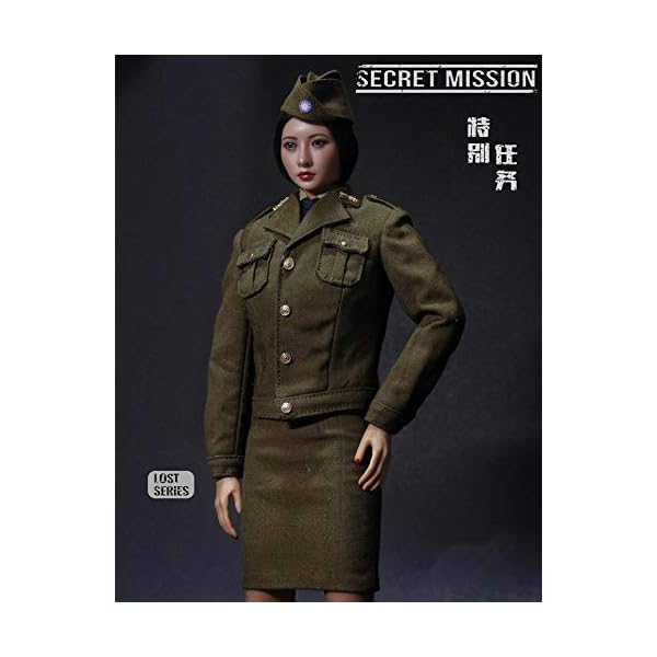 ZSMD Figure Accessories 1/6 Female KMT Troops Figure Clothes 1/6 BIS Female Agent Clothes Fit for 12" Action Figure – Bild 4