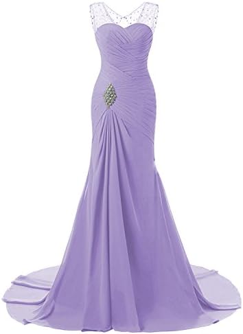 Lily Wedding Womens Mermaid Prom Bridesmaid Dress Evening Ball Gowns Fed003
