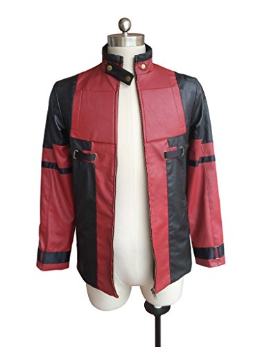 Dazcos For Wilson Cosplay Costume Men's Leather Jacket