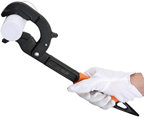 Adjustable Wrench, Industrial Grade Auto Lock Universal Wrench Water Pipe Wrench Universal Tool Size 11 in