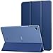 MoKo Case Fit Samsung Galaxy Tab S5e 2019, Ultra Thin Slim Shell Trifold Stand Cover with Frosted Back with Auto Wake & Sleep for Galaxy Tab S5e SM-T720/SM-T725 2019 Tablet - Navy Blue