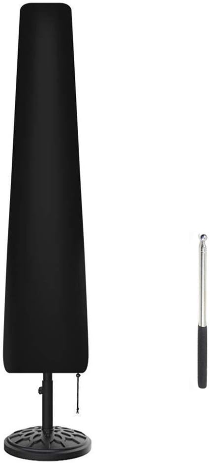 J&C Patio Umbrella Cover, Windproof, UV Resistant Parasol Covers 7ft to 11ft Waterproof Outdoor Umbrella Cover : Garden & Outdoor