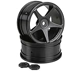 HPI Racing 3696 SS Wheel (Set of 2), 26mm, Black