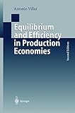 Image de Equilibrium and Efficiency in Production Economies (Lecture Notes in Economics and Mathematical Systems)