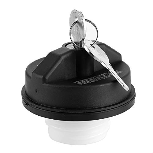 KIMISS Locking Fuel Tank Cover, Car Fuel Tank Cap Lid W/Key 5278655AB