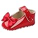 Muxika Fashion Baby Toddler Infant Bowknot Anti-slip Soft Sole Sneaker Leater Shoes (Age:0~6 Month, Red)