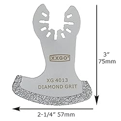 XXGO 8 Pcs Oscillating Multi Tool Diamond Segment