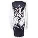 h Women Dress,Haoricu Elegant Retro Summer Women Sleeveless Bodycon Ladies Evening Party Dress (S, Black)