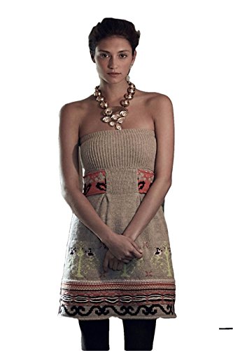 sleeping on snow sweater dress