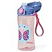 Skip Hop Zoo Lock-Top Sports Bottle, Butterfly, Pink