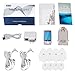 Dual Channels TENS Unit Muscle Stimulator Rechargeable 3rd Gen 6 Output Lines 16 Modes TENS Massager with Premium Electrode Pads, A/B Modes Memory