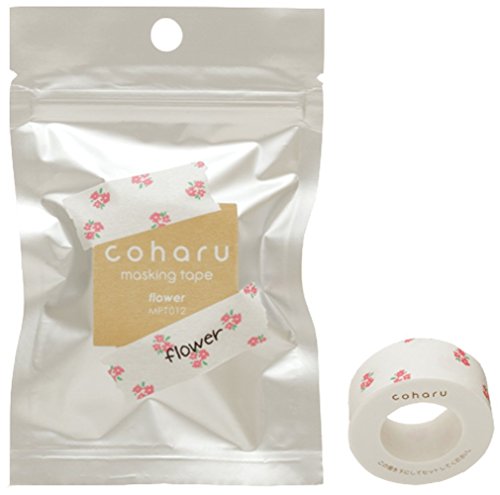 KING JIM Flower, coharu masking tape; for label printer TEPRA Lite