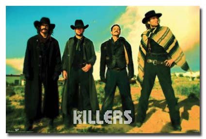 THE KILLERS POSTER Amazing Western Group Shot HOT 24X36