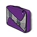 Aomidi 4 Set Packing Cubes - Travel Luggage Packing Organizers with Laundry Bag (Purple)