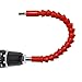 Flexible Extension Screwdriver Drill Bit Holder Flex Drill Adaptor with Magnetic Connect Drive Shaft Tip 2pcs Men Gift: 1/4'' Power drill adapter + 1/4'' Magnetic Extend Drill Bit