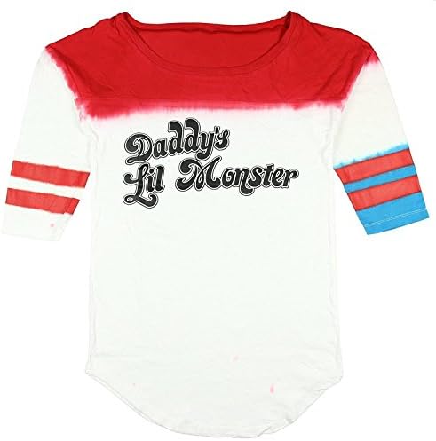 Kaguster Womens Faux Leather Cosplay Blue Red shorts Panties Jackety Neckalce (S, T shirt)