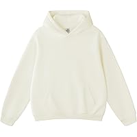 FAIABLE Herren Kapuzenpullover Half-Zip – Oversized, 50% Baumwolle 50% Polyester, Mit 3 Taschen