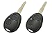 Horande Replacement Key Fob Cover Case fit for Land Rover Discovery Keyless Entry Remote Key Fob Shell (Pack 2)