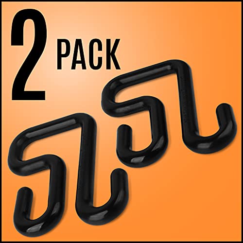 [2 Pack] Durable Lineman Bucket Hooks to Secure Tool Apron or Oval Bag