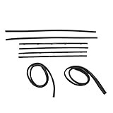 8pc Window Sweep Kit Black Bead for 67-72 GMC Chevy Truck