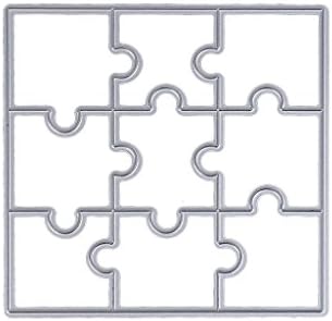 Herocome Puzzle Set Cutting Dies Cut Metal Stencils For DIY Scrapbooking Photo Album Decorative Embossing DIY Paper Card Craft
