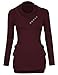Timeson Ladies Comfortable Suit Summer Buttons Up Tops Wine 2XL