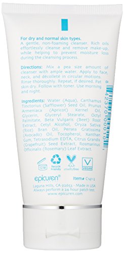 Epicuren Discovery Apricot Cream Cleanser, 2.5 oz.