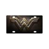 Wonder Woman Custom Metal License Plate for Car