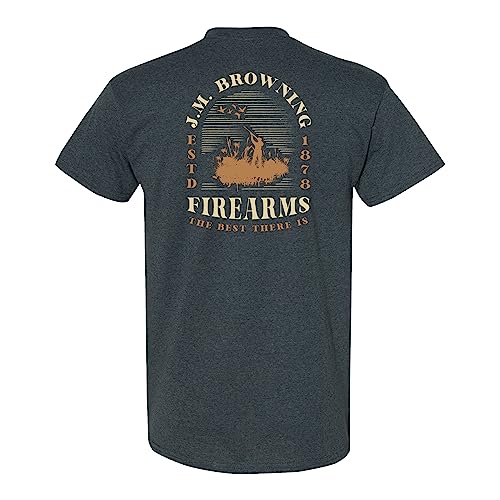 Browning Men's Standard Buckmark Graphic T-Shirt, Outdoors Short