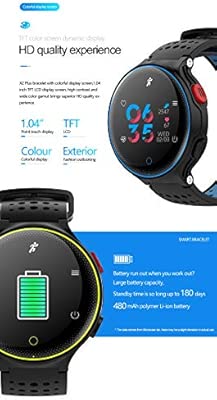 SJUAN Smartwatch, Reloj Rastreador De Actividad, Rastreador De ...