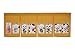 Narumi Made in Japan Shichifuku Manekineko Brown Color Noren Curtain Tapestry