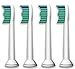 Ronsit 4pcs Electric Toothbrush Heads for Sonicare Proresult Hx6530 Hx6014 Hx6013
