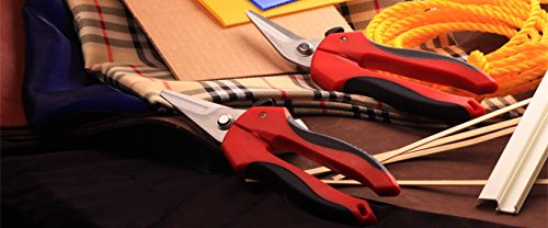 7-1/2 inch Medium Duty Professional Spring Loaded Multipurpose Straight Edge Shears