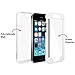 AMZER Full Body Hybrid Case with Built-in Screen Protector for iPhone 5/ 5S, iPhone SE - White