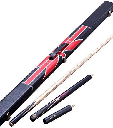 FW 3/4 Jointed Snooker/Billiard Riley Cue Ash wood Cue+Cue case