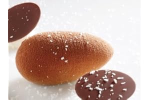 PAVONI Pavoflex Professional Silicone Mold - Quenelle Tonda 3D - PX073-49 Indents