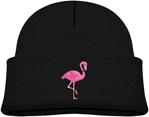 Infant Toddler Baby Kids Knitted Beanies Hat Animal Flamingo Bird Winter Hat Knitted Skull Cap for Boys Girls